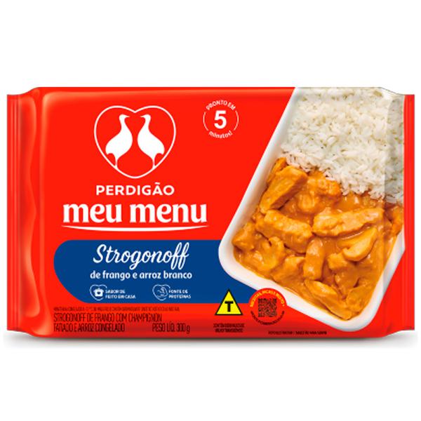 PRATO PRONTO CG MEU MENU PERDIGAO CX 300g STROGONOFF FRANGO