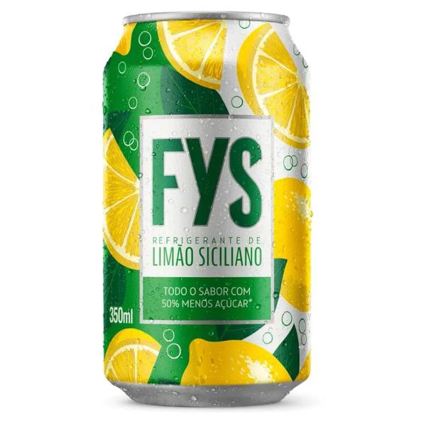REFRIGERANTE LIMAO SICILIANO FYS LATA 350ml