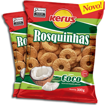 ROSQUINHA KERUS PCT 300g LEITE