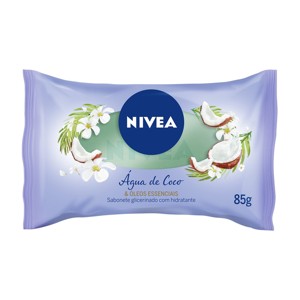 SABONETE HIDRATANTE NIVEA EMB 85g AGUA DE COCO