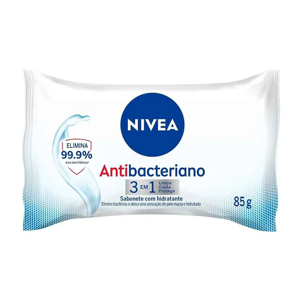 SABONETE HIDRATANTE NIVEA EMB 85g ANTIBACTERIANO