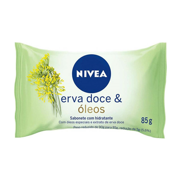 SABONETE HIDRATANTE NIVEA EMB 85g ERVA DOCE