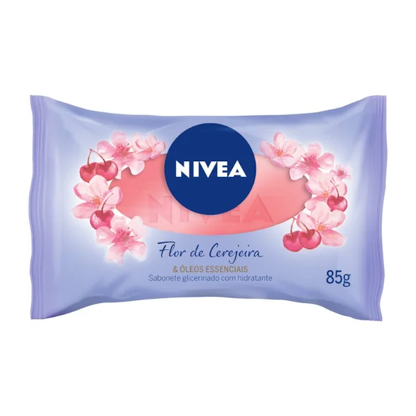 SABONETE HIDRATANTE NIVEA EMB 85g FLOR DE CEREJEIRA
