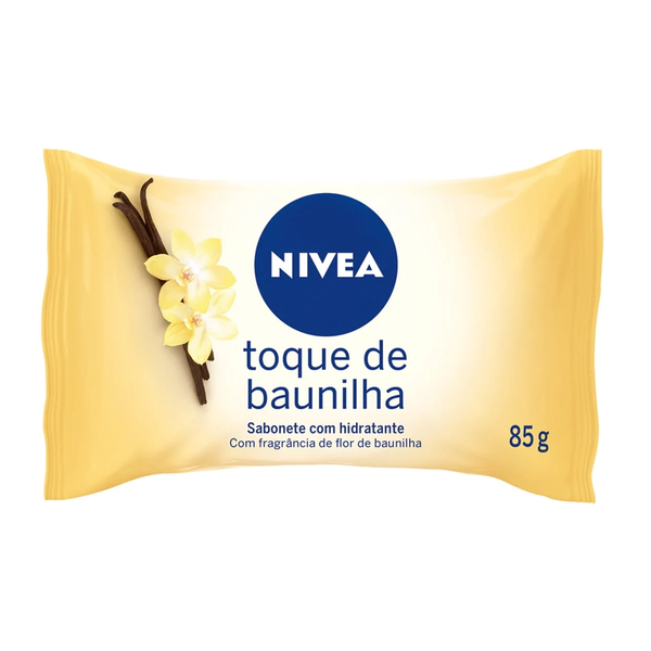 SABONETE HIDRATANTE NIVEA EMB 85g TOQUE BAUNILHA