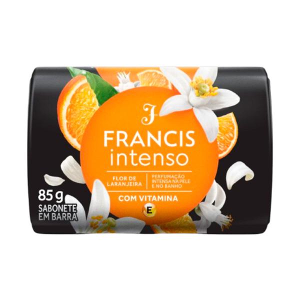 SABONETE INTENSO FRANCIS EMB 85g FLOR LARANJEIRA LARANJA