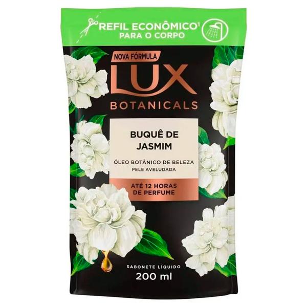 SABONETE LIQ BOTANICALS REFIL LUX SACHE 200ml BUQUE JASMIM