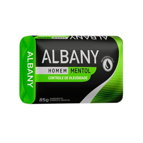 SABONETE SUAVE  ALBANY EMB 85g MENTOL