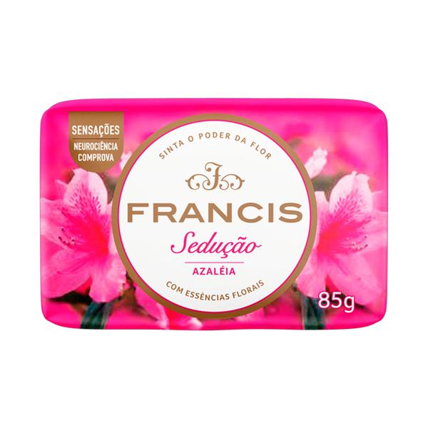 SABONETE SUAVE FRANCIS EMB 85g GERBERA PINK