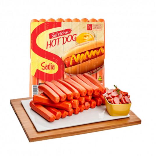 SALSICHA HOT DOG RESF SADIA kg - (Porção 500g)