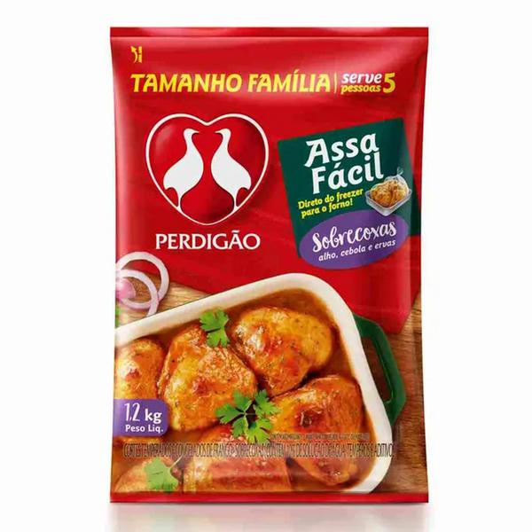 SOBRECOXA FRANGO CG ASSA FACIL TEMPERADA PERDIGAO PCT 1200g