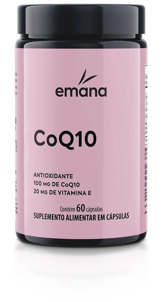 SUPLEMENTO ALIMENTAR EM CAPSULAS COQ10 EMANA POTE 500ml