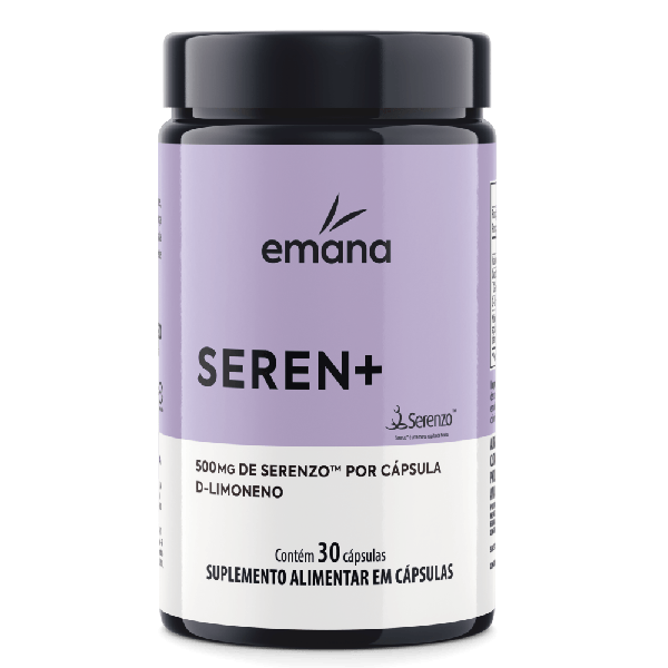 SUPLEMENTO ALIMENTAR EM CAPSULAS SEREN+ EMANA POTE 500ml