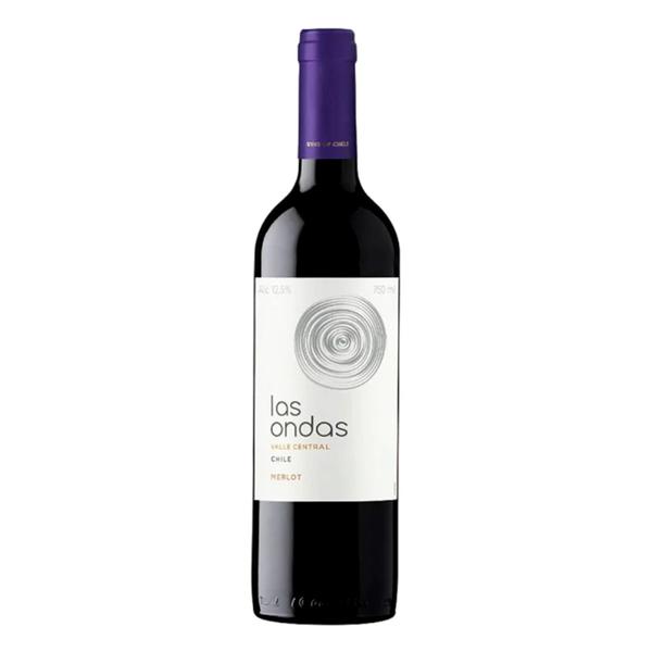 VINHO TINTO CHILENO LAS ONDA GF 750ml MERLOT