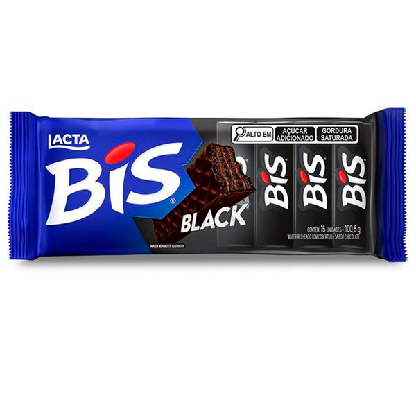 WAFER COB CHOCOLATE BIS LACTA un BLACK 100.8G
