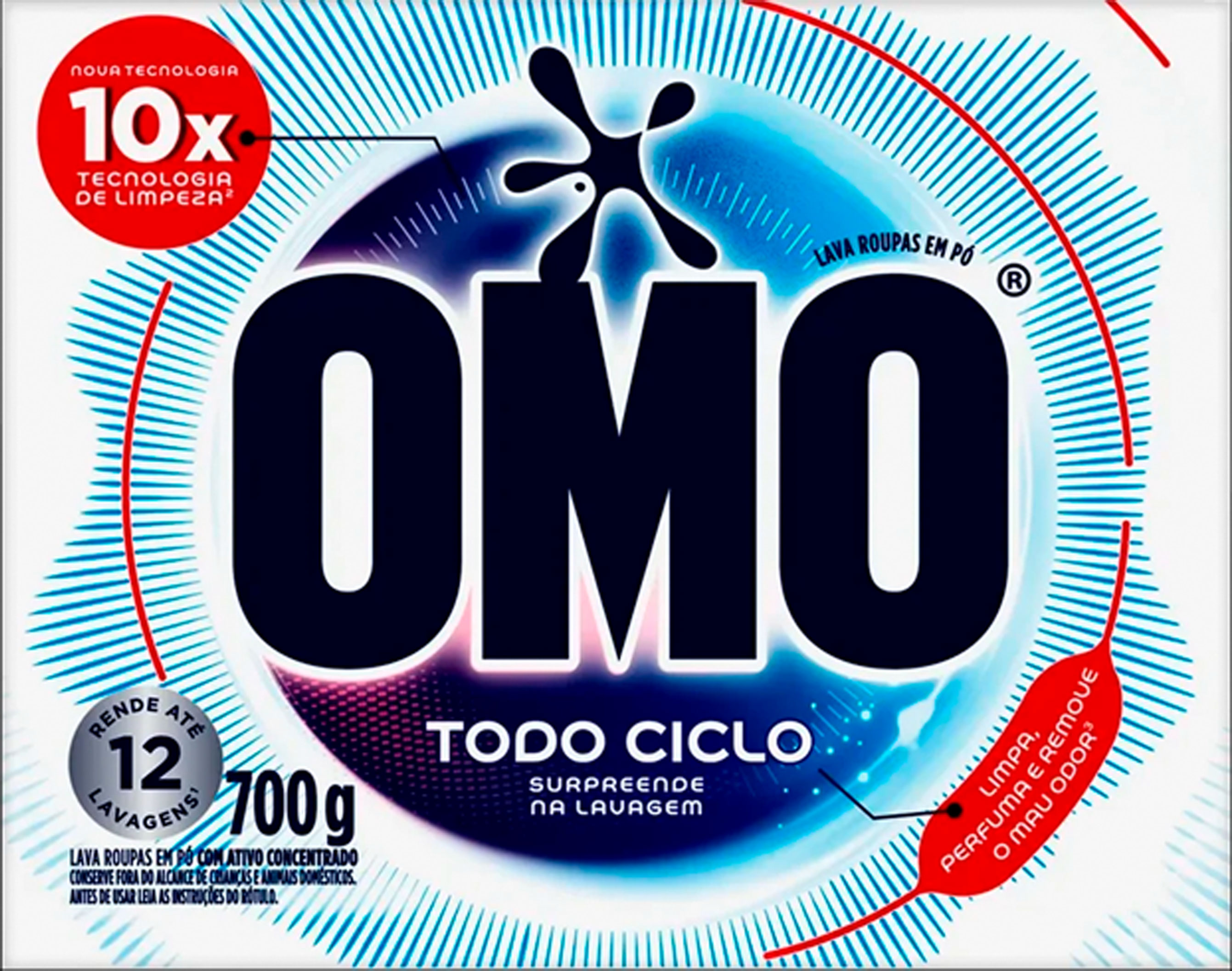 SABAO PO OMO CX 700G TODO CICLO