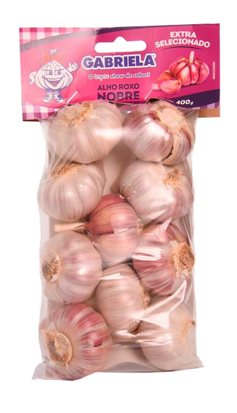 Alho Roxo Nobre Gabriela 400g - N°6