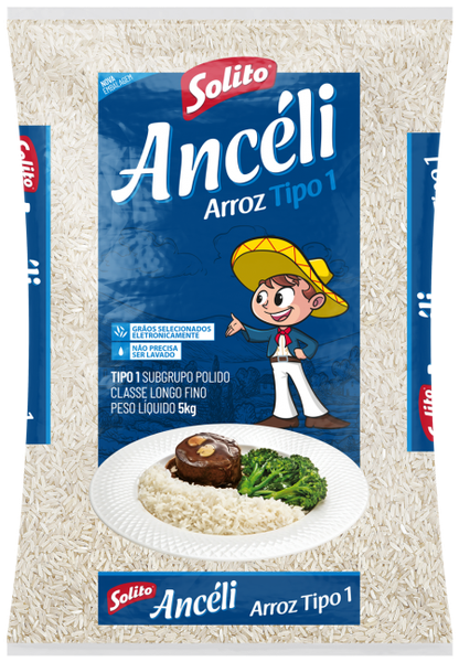 Arroz Anceli 5kg - Tipo 1