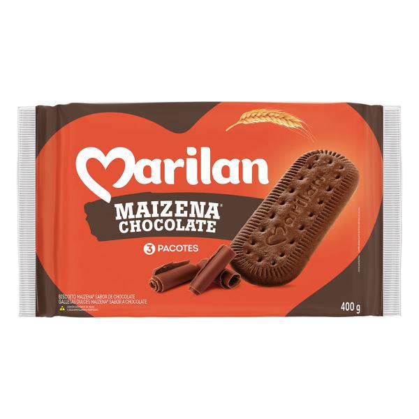 Biscoito Marilan 350g Maizena Chocolate