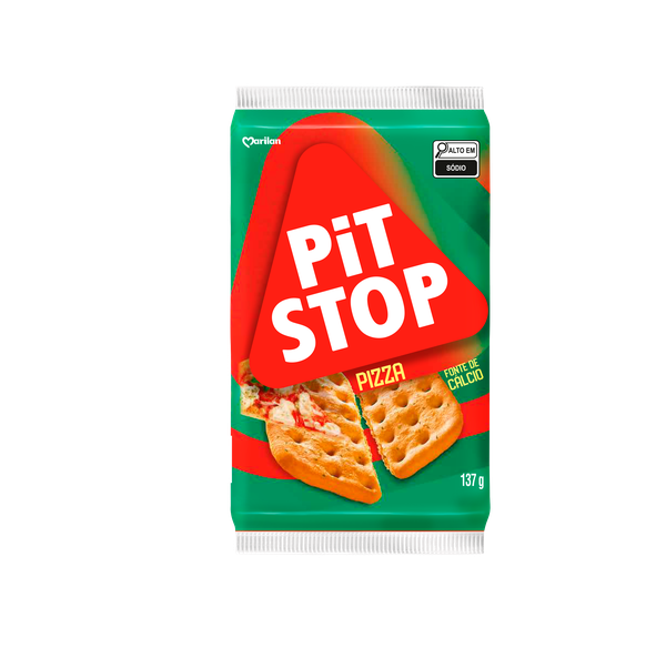 Biscoito Marilan Pit Stop 137g Pizza