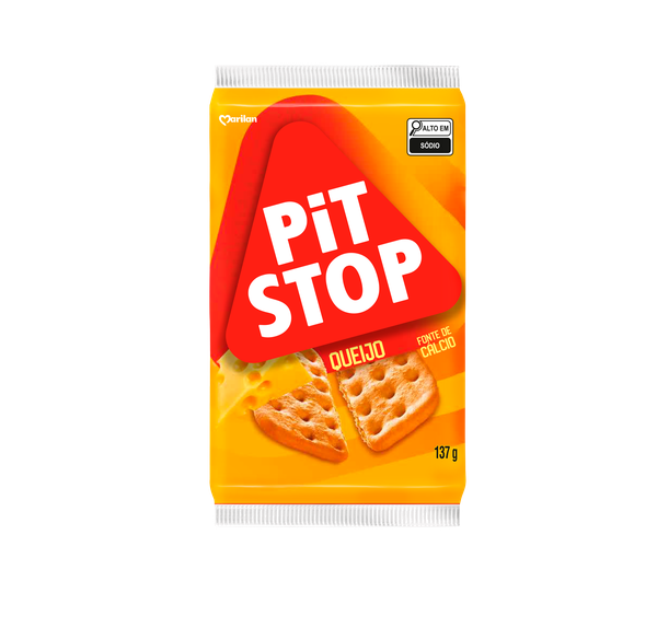 Biscoito Marilan Pit Stop 137g Queijo