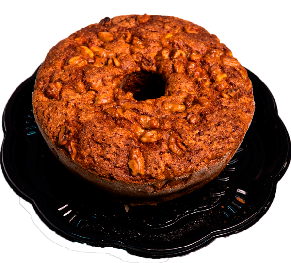 Bolo La Vitta Zero Lactose 550g Maçã com Nozes de Castanha