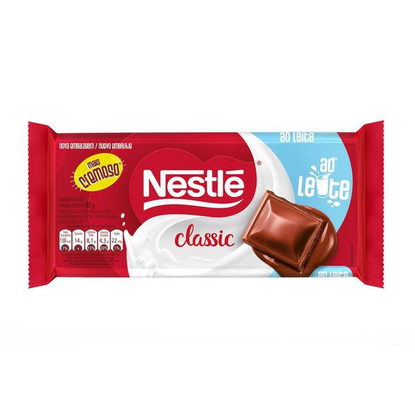 Chocolate em Barra Nestlé Ao Leite 80g