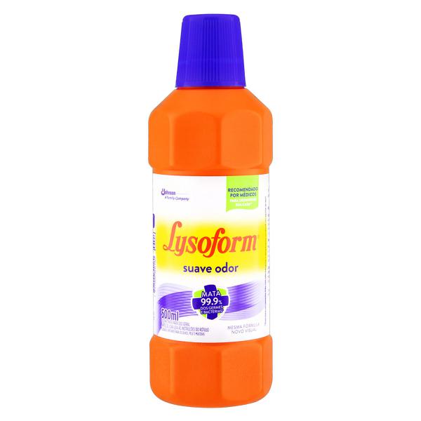 Desinfetante LYSOFORM 500ML SUAVE ODOR