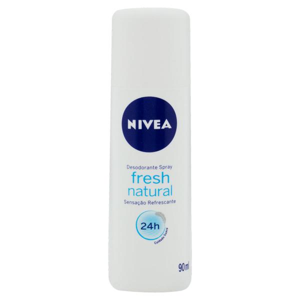 Desodorante NIVEA SPRAY 90ml FRESH NATURAL