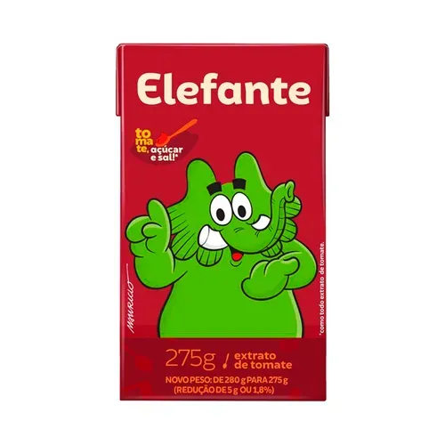 Extrato de Tomate Elefante TP Tradicional 275g