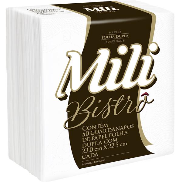Guardanapo de Papel Mili Bistrô Com 50 Pequeno