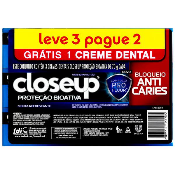 KIT CR DENTAL CLOSE UP ANTIC 70G 3U