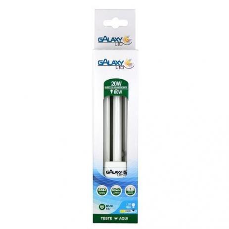 LAMPADA GALAXY LED BULBO 20W 6500K E 27 BIVOLT