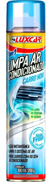 LIMP LUXCAR AR COND CAR NOVO 300ML