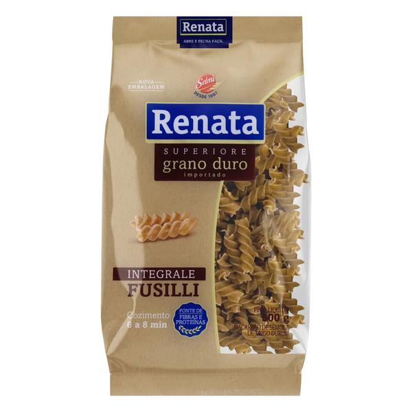 Macarrão RENATA INTEGRAL 500g FUSILLI