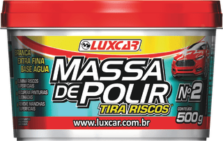 MASSA DE POLIR AUTOMOTIVA LUXCAR 50