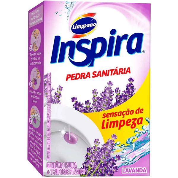 Pedra Satinária Inspira Lavanda  - com 1 unidade