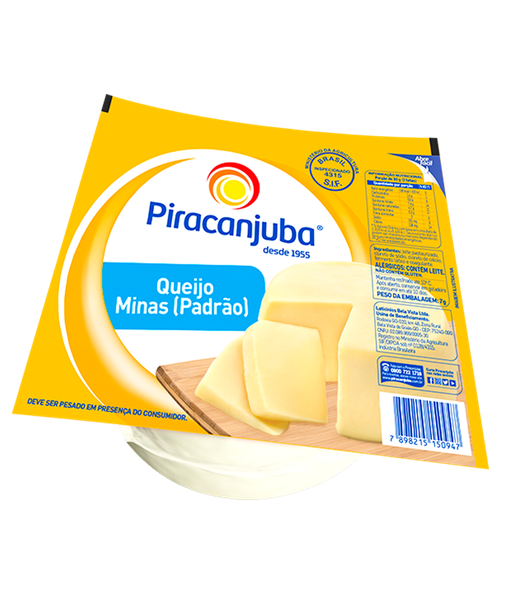 Queijo Minas Pedaço Piracanjuba Kg