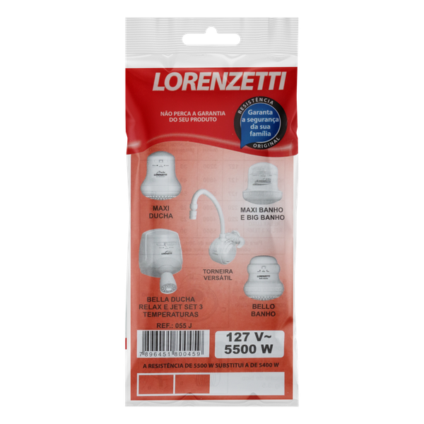 RESISTENCIA LORENZETTI 3TEMP 127V