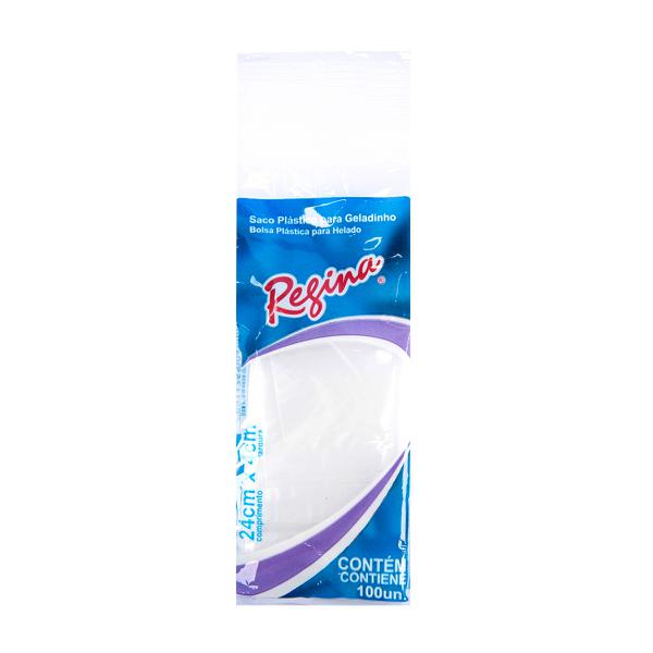 Saco Plástico Regina Pequeno Geladinho Com 100 unidades