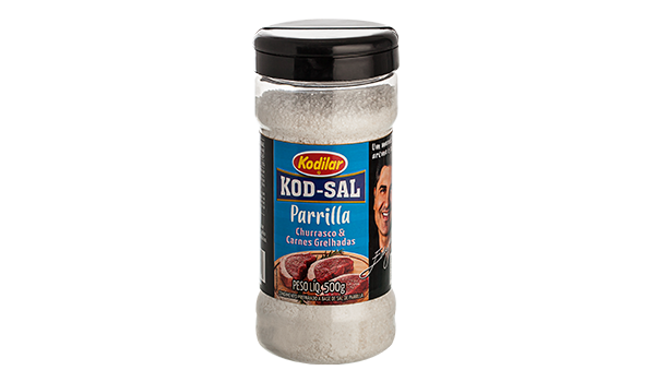 Sal de Parrilla Kodilar Pote 500g CHUR E CARN GRE