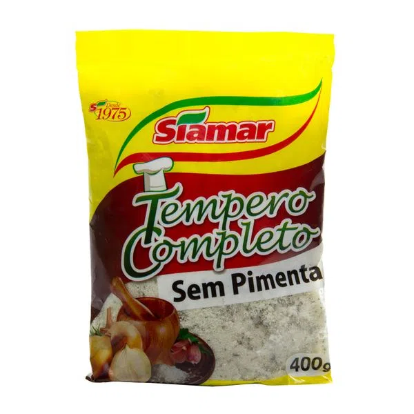 Tempero Siamar 400g COMP S PIMENTA