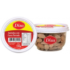 AMENDOA DIZA POTE 150G TORRADA E SALGADA S/CASCA