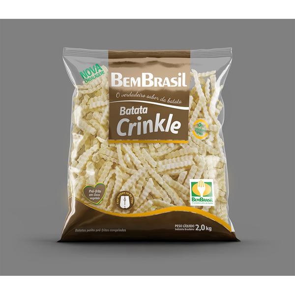 BATATA BEM BRASIL PCT 2000G CRINKLE