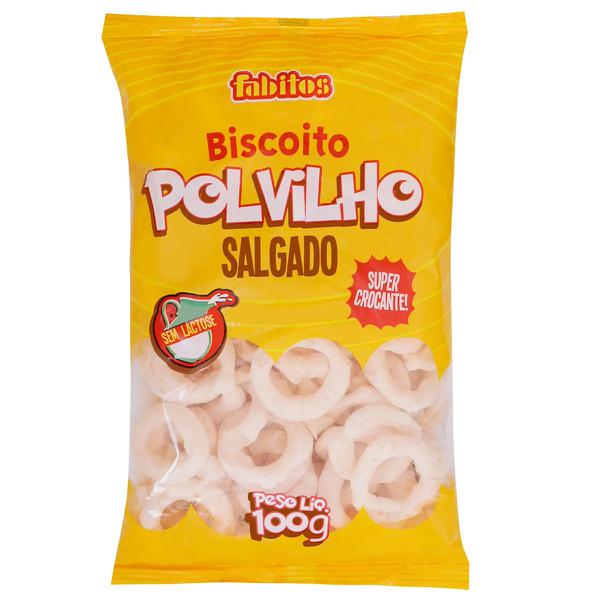 BISC POLVILHO FABITOS 180G TRAD SEM LACTOSE