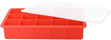 FORMA DE GELO MIMO 12 CUBOS C TAMPA 26 X 9 X 3,8
