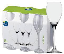 JOGO TACA NADIR CELEBRA CHAMPANHE 190ML C 06 PCS