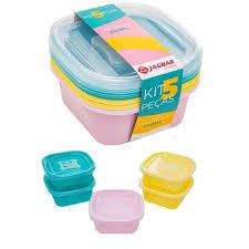 KIT ORGANIZA JAGUAR 750ML QUADRADO 5 PECAS