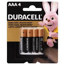 PILHA DURACELL AAA4 PALITO 4UN SM