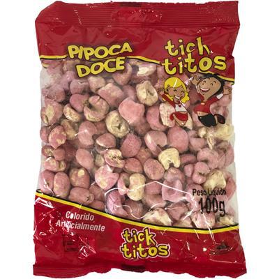 PIPOCA DOCE TICK TITOS 100G