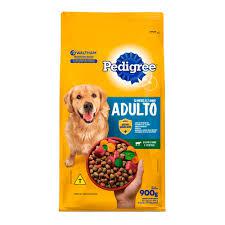 RACAO PEDIGREE 900G ADULTO CARNE VEGETAIS
